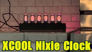 Unboxing amp Setup of the XCOOL Nixie Tube Digital Clock  Retro Display for Modern Tech Enthusiasts [upl. by Nylirak132]