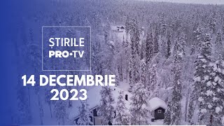 Știrile PRO TV  13 Decembrie 2023 [upl. by Pihc205]