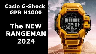 Premiere and Honest review Casio G Shock Rangeman GPR H1000 [upl. by Avek]