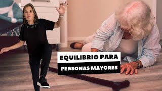 RUTINA DE EQUILIBRIO PARA PERSONAS MAYORES [upl. by Liauqram]