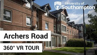 Archers Road Accommodation 360° Tour  University of Southampton [upl. by Xuerd455]