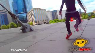 YungAsian  Zuhag Monkey Footwork Contest  Shout out to SeeSee  FRANCE [upl. by Moran]