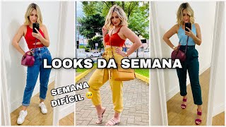 LOOKS DA SEMANA NEM TUDO SÃO FLORES [upl. by Savina682]