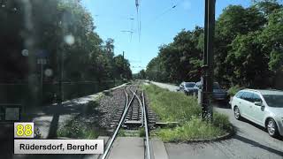 Straßenbahn Schöneiche  Rüdersdorf 2020 Linie 88 [upl. by Ecirtnahs514]