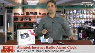 Aluratek AIRMM01F Internet Radio Alarm Clock with Builtin WiFi [upl. by Nnayllas23]