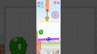 Draw To Smash logic puzzle Level 309 imalidotcom game solution Logic Puzzle Draw the line to smash [upl. by Mcnamara]