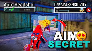 BEST TPP AIM SENSITIVITY FOR HEADSHOT BGMIPUBG 🤯❓ [upl. by Anaugal]