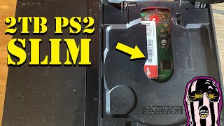 Internal 2tb SSD Ps2 Slim  IDE to M2 Mod [upl. by Hanley]