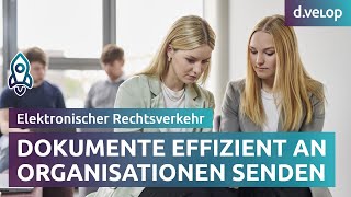 Elektronischer Rechtsverkehr Dokumente effizient an Organisationen senden [upl. by Latsyrd]