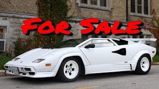 Lamborghini Countach replica For Sale [upl. by Novyak]