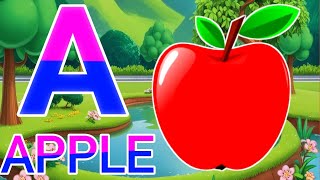 Phonics Song 2 with TWO Words in 3DA For Airplane  ABC Alphabet Songs with Sounds for Children [upl. by Yelroc726]