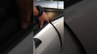 20122015 Civic Sedan front doors weather strip removal and replacement [upl. by Duwad808]