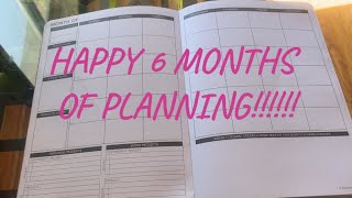 Passion Planner June Planner 6 months of planning [upl. by Gomez271]