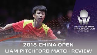 2018 China Open Highlights  Tomokazu Harimoto vs Lin Gaoyuan R16 [upl. by Lanoil]