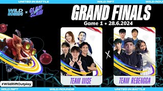 Team Wise vs Team Rebengga  Game 1 Bo7  Grand Finals  Wild Rounds • Glam Slam 2024 🇵🇭 [upl. by Moshe]