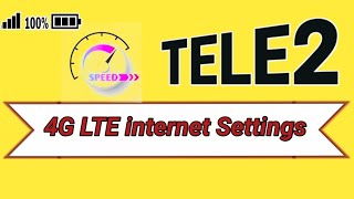 Теле2 4G LTE интернет Настройки Tele2 GPRS Settings [upl. by Stolzer]