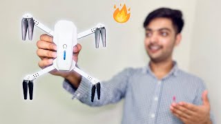 Supertoy E88 Drone unboxing and testing  4K Foldable Camera Drone [upl. by Einallem]