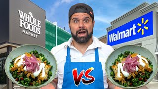 What 100 in meals looks like from Walmart vs Whole Foods [upl. by Felipa]