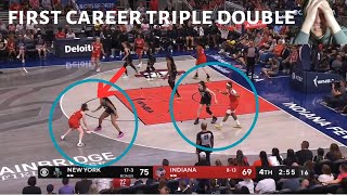 CAITLIN CLARK’S triple double against the NEW YORK LIBERTY’S pathetic defense [upl. by Shelby271]