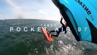 Tabou Pocket Air 97 Team Series Test 2022 [upl. by Rettke744]