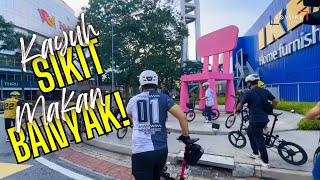 Damansara Nasi Lemak Ride  ABC Damansara  KBL  Lovsika  Basikal Lipat  Folding Bike Malaysia [upl. by Denver]