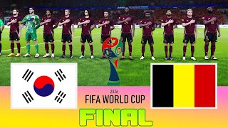 SOUTH KOREA vs BELGIUM  Final FIFA World Cup 2026  Full Match All Goals  Football Match [upl. by Yniattirb284]