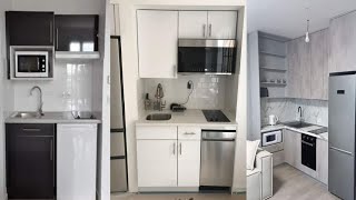 Ideas for Small Space Kitchen Small Kitchen Makeover [upl. by Maxi]