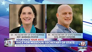 Missouri candidates for secretary of state differ on major issues [upl. by Graybill]