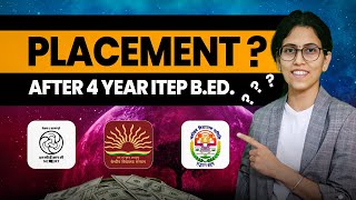 Jobs after ITEP 4 Year BEd  NCET 2025  ITEP 4 Yr BEd [upl. by Salohcim]