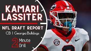 Dont Sleep On Kamari Lassiter  2024 NFL Draft Report amp Profile [upl. by Iblehs]