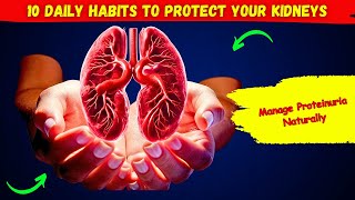 Your Kidney Issues And Proteinuria Will Stop If You Try These 10 Habits Daily  What Happens Next [upl. by Anairt23]