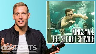 Olympic Swimmer Caeleb Dressel Breaks Down Swimming Scenes from Movies  GQ Sports [upl. by Leiruh677]