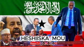 TOOS Heshiska MOU xukumada ciro jabuuti xaalda geeska iyo Somaliland [upl. by Mela470]