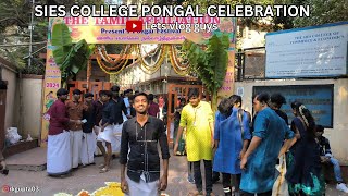 SIES COLLEGE OF COMMERCE AND ECONOMIC PONGAL CELEBRATION 2024  Best performances  VLOG [upl. by Etessil]