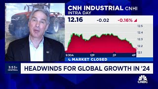 We could be very competitive in a down market says CNH Industrial CEO Scott Wine [upl. by Soalokin]