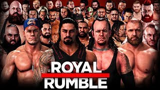 WWE 2K18 Royal Rumble 2018  30 Man Royal Rumble Match [upl. by Randolph]