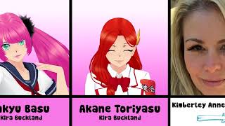 Yandere Simulator Characters Voice Actor [upl. by Sonnie]