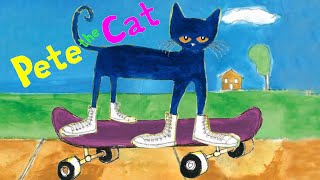 Pete The Cat I love My White Shoes and Headphones  Best Pete The Cat Books  Zillion Wonder [upl. by Anaiuq]