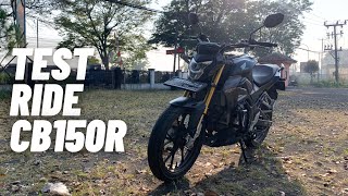 Test Ride Cb150R 2024 [upl. by Adliw397]