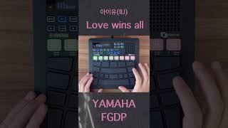 아이유IU  Love wins all FGDP Finger Drum Cover [upl. by Obara]