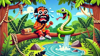 Monkey Farts in His Mouth… Then a Snake Eats Me [upl. by Sirroned85]