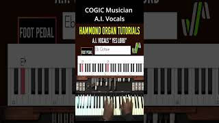 COGIC Sound with AI Vocals dreamtomics pianolessons [upl. by Nnaylrebmik]