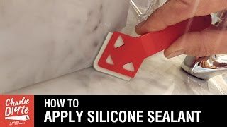 How to Apply Silicone Sealant  the Easy Way [upl. by Dleifyar]