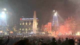 Amsterdam FIREWORKS New Years Eve 2016 [upl. by Fanestil855]