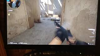 Intel Pentium E2200  Radeon HD4350 in CSGO video shot by Xiaomi Redmi 5A 216 [upl. by Newo558]