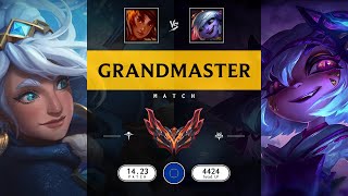 Grandmaster Match Super Taliyah vs Super Tristana  EUW server Patch 1423 [upl. by Michail]