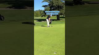 Guess the yardage for a FREE putting mirror golf golfer golfswing golfclips [upl. by Neehsar]