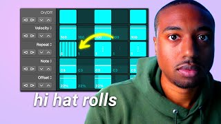 Logic Pro X • Hi Hat Roll Tutorial in under 2 minutes [upl. by Nitniuq]