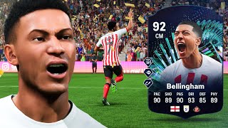 92 TOTS Moments Bellingham moves like his BIG BRO JUDE 🔥 FC 24 Player Review [upl. by Puff]