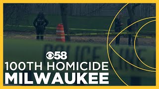 Milwaukee records 100th homicide this year after 17yearold shot and killed on the north side [upl. by Nitniuq]